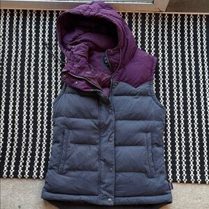 Patagonia Deep Purple down Quilted Vest XS women’s